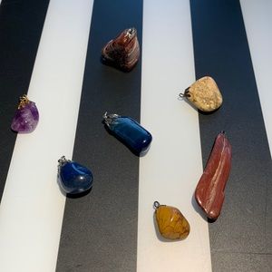 Polished Stone Pendants